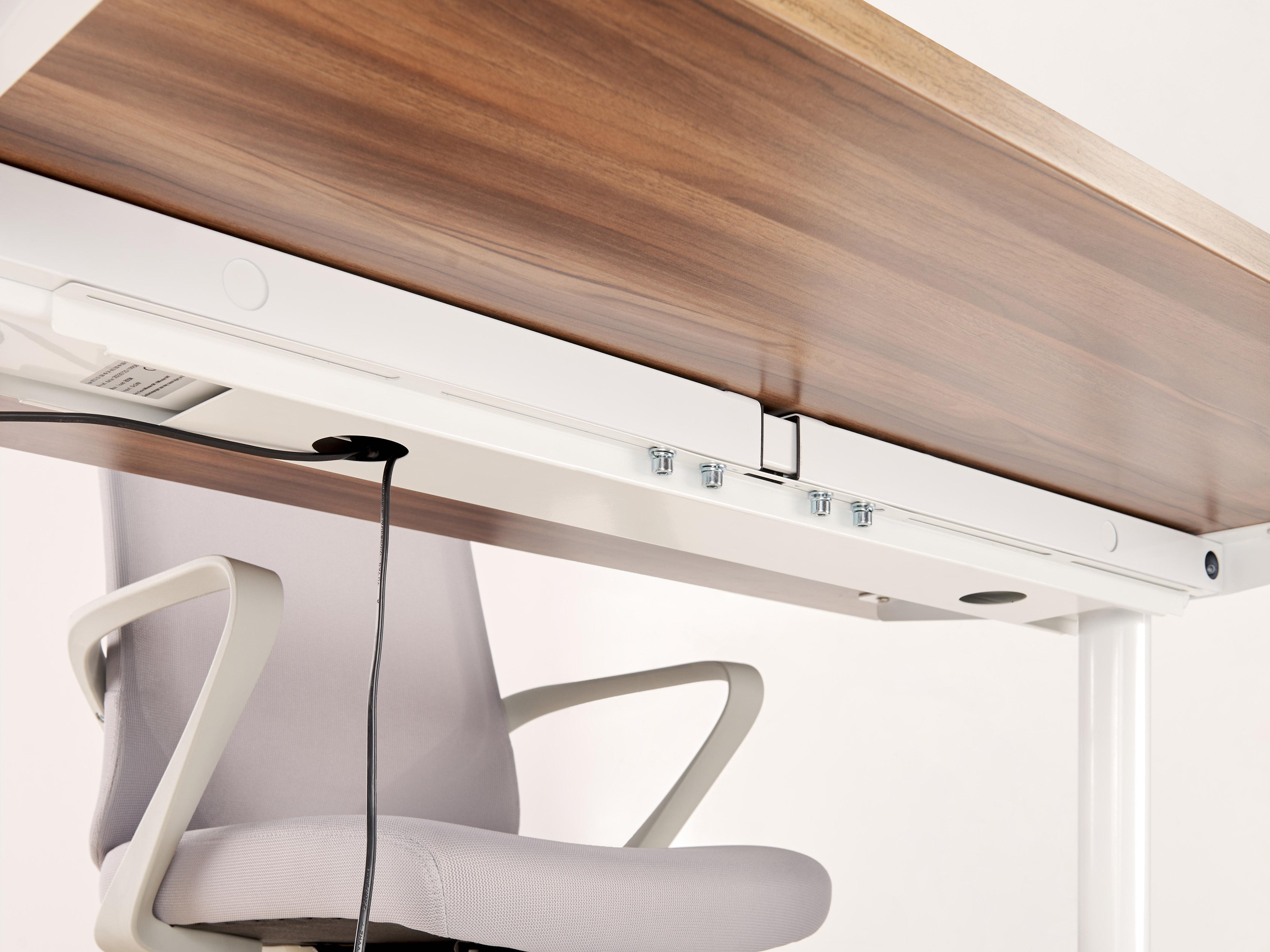 Cable Tray for Electric Adjustable Desk TRACIE White