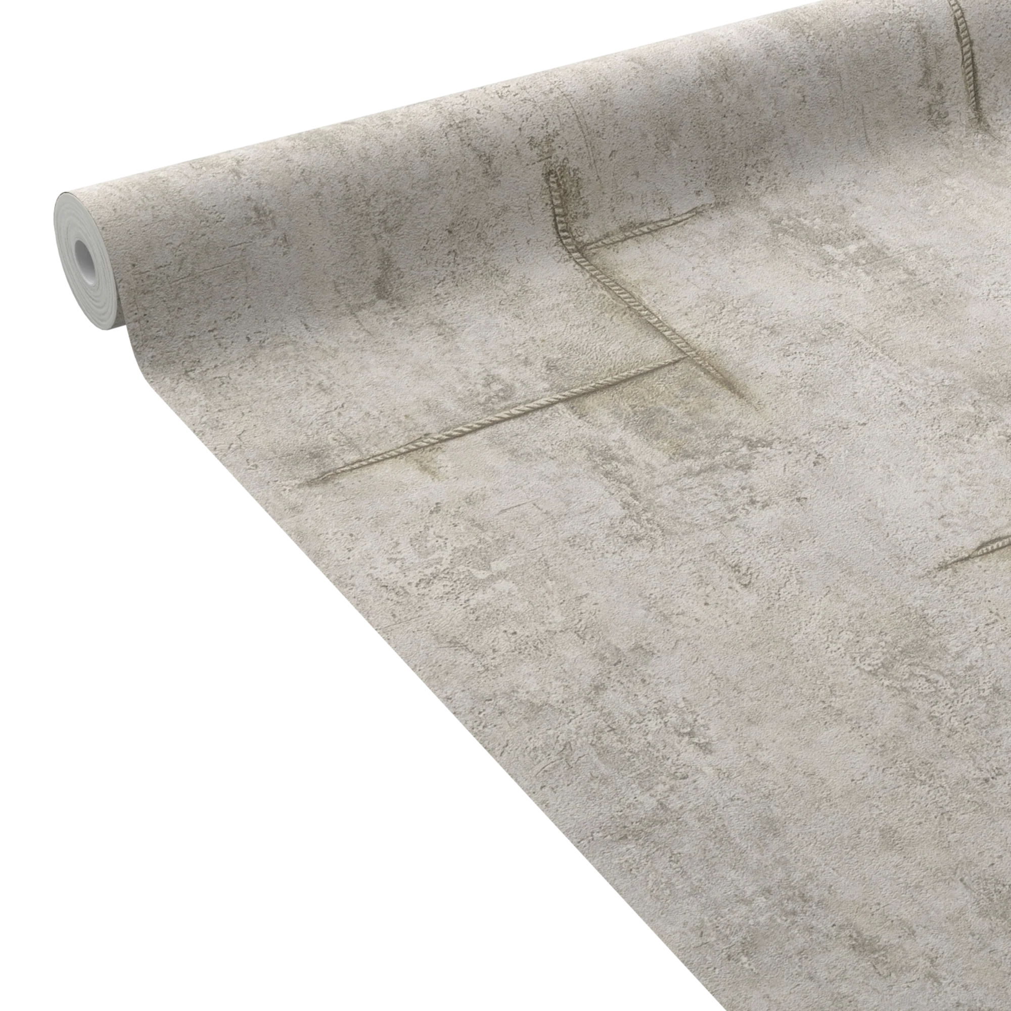 CosmoLiving Papier peint intissé GRAPHITE GROOVE gris chaud
