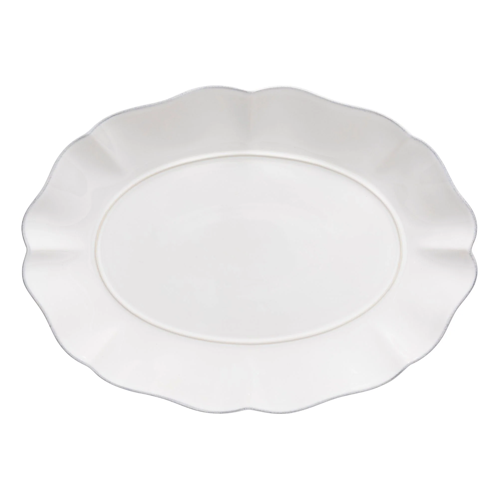 Large Oval Platter Rosa
