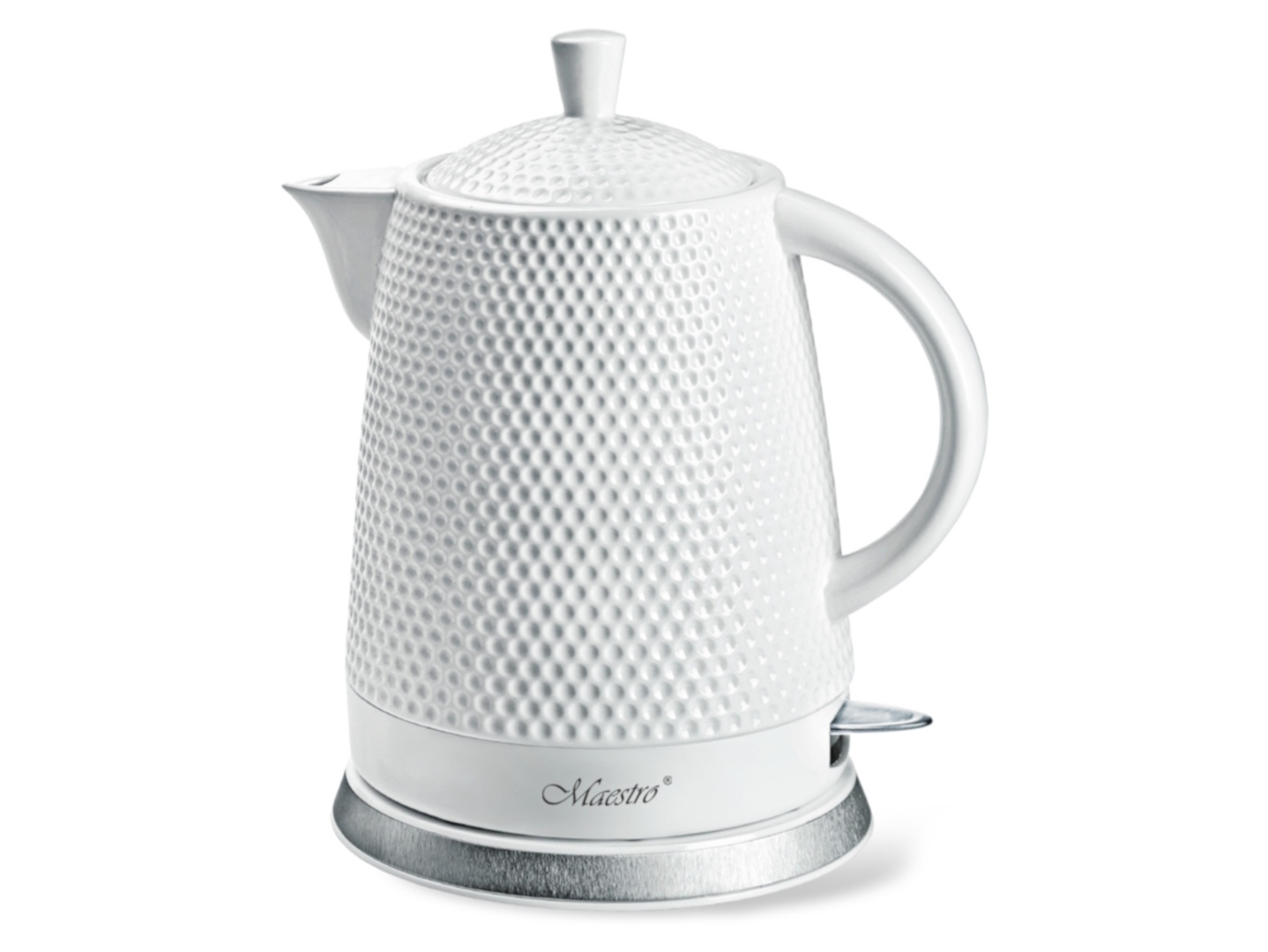 Czajnik elektryczny ceramiczny 1,5 l biały