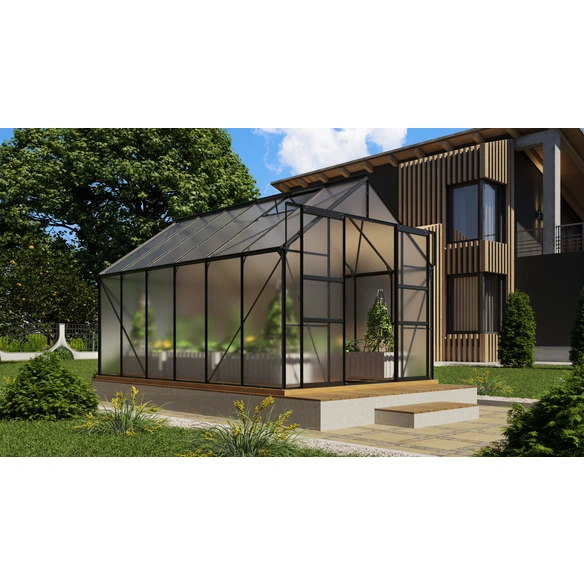Gewächshaus »Mars Plus 9900«, BxHxL: 257 x 238 x 383 cm