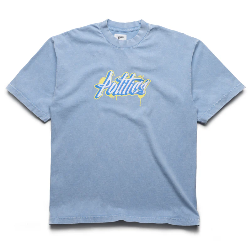 Politics Tag Tee - Arctic