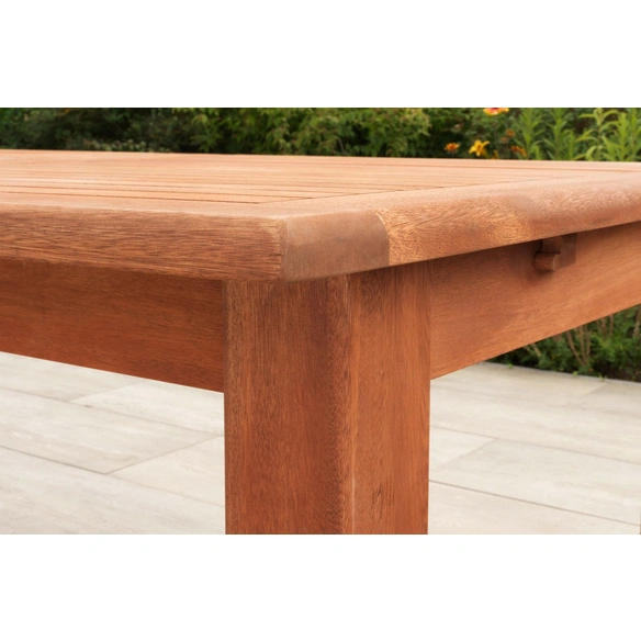 Gartentisch »Comodoro«, BxHxT: 180 x 74 x 100 cm, Tischplatte: Eukalyptusholz