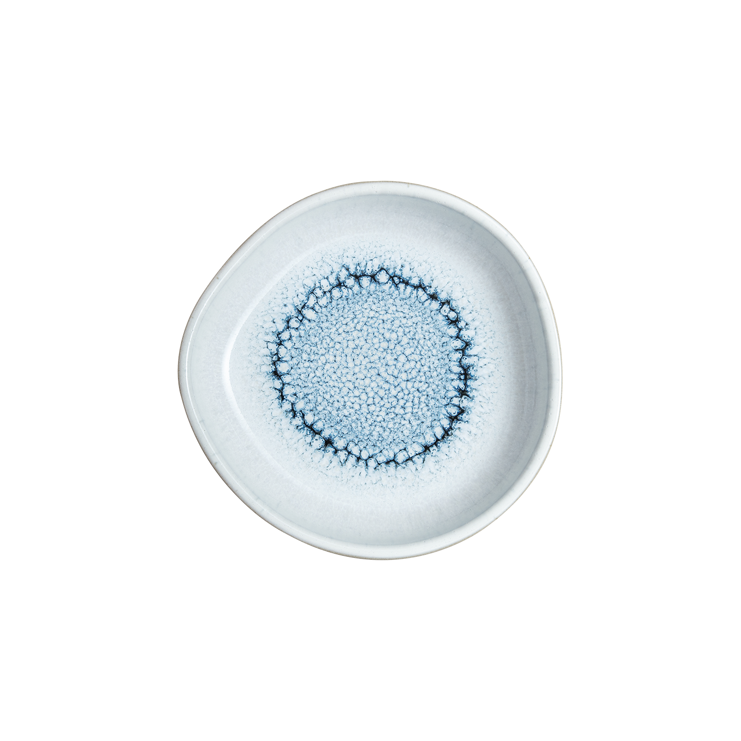 Kiln Blue Small Organic Dish Seconds