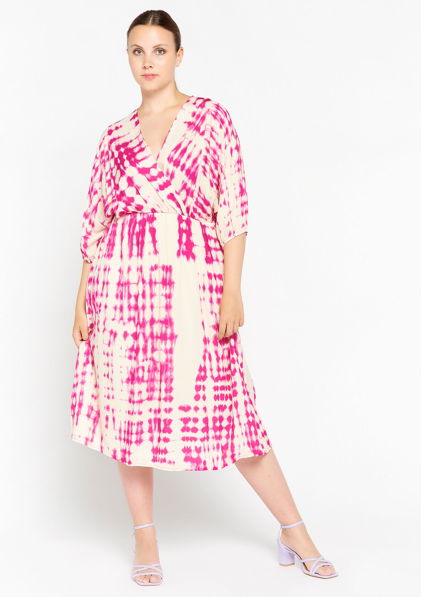 Maxi-jurk met tie-dye