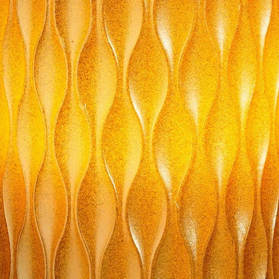 Mica Decorations LED stompkaarsen - 3x st- goud -10/12.5/15 cm