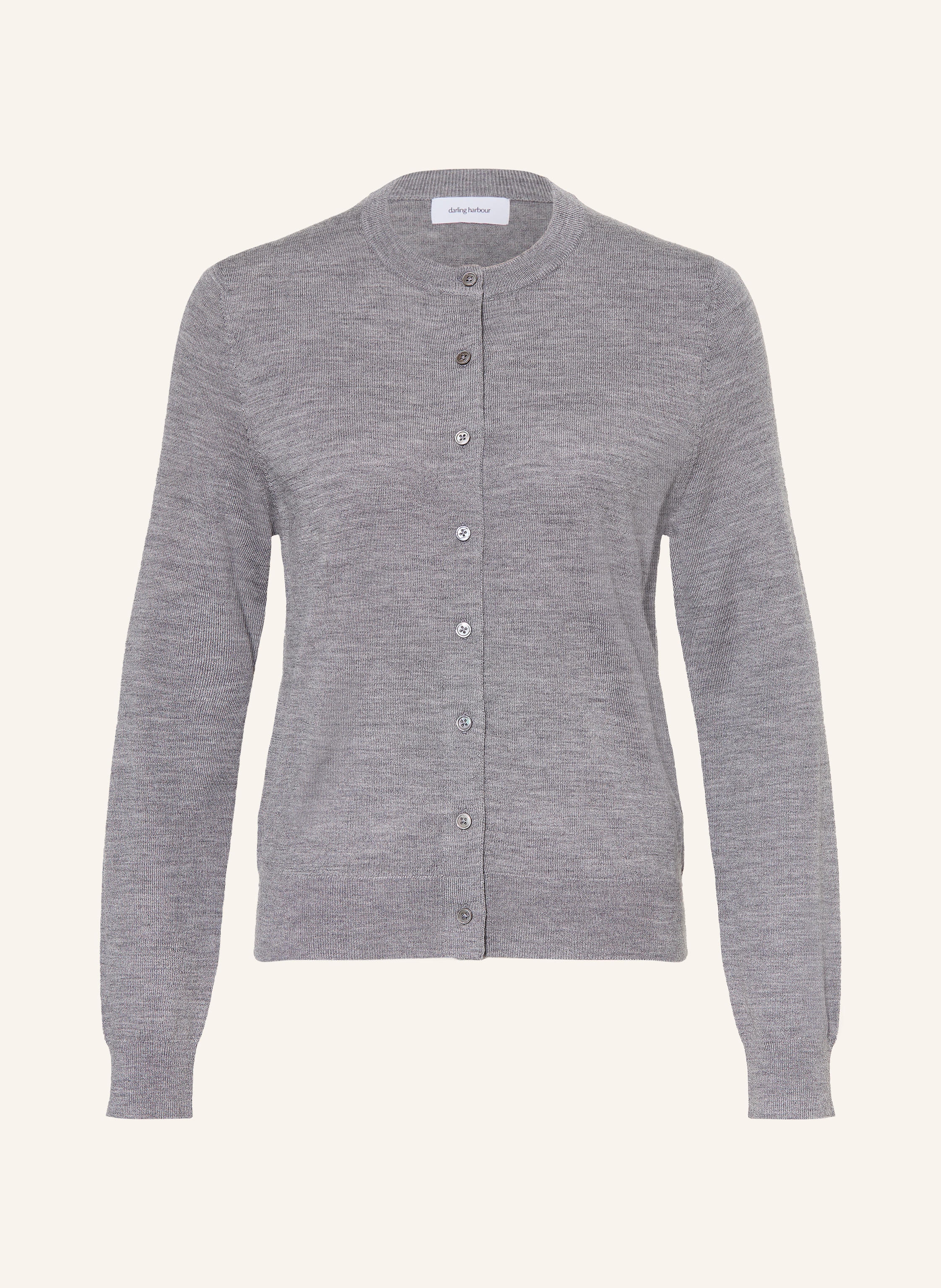 darling harbour Strickjacke aus Merinowolle