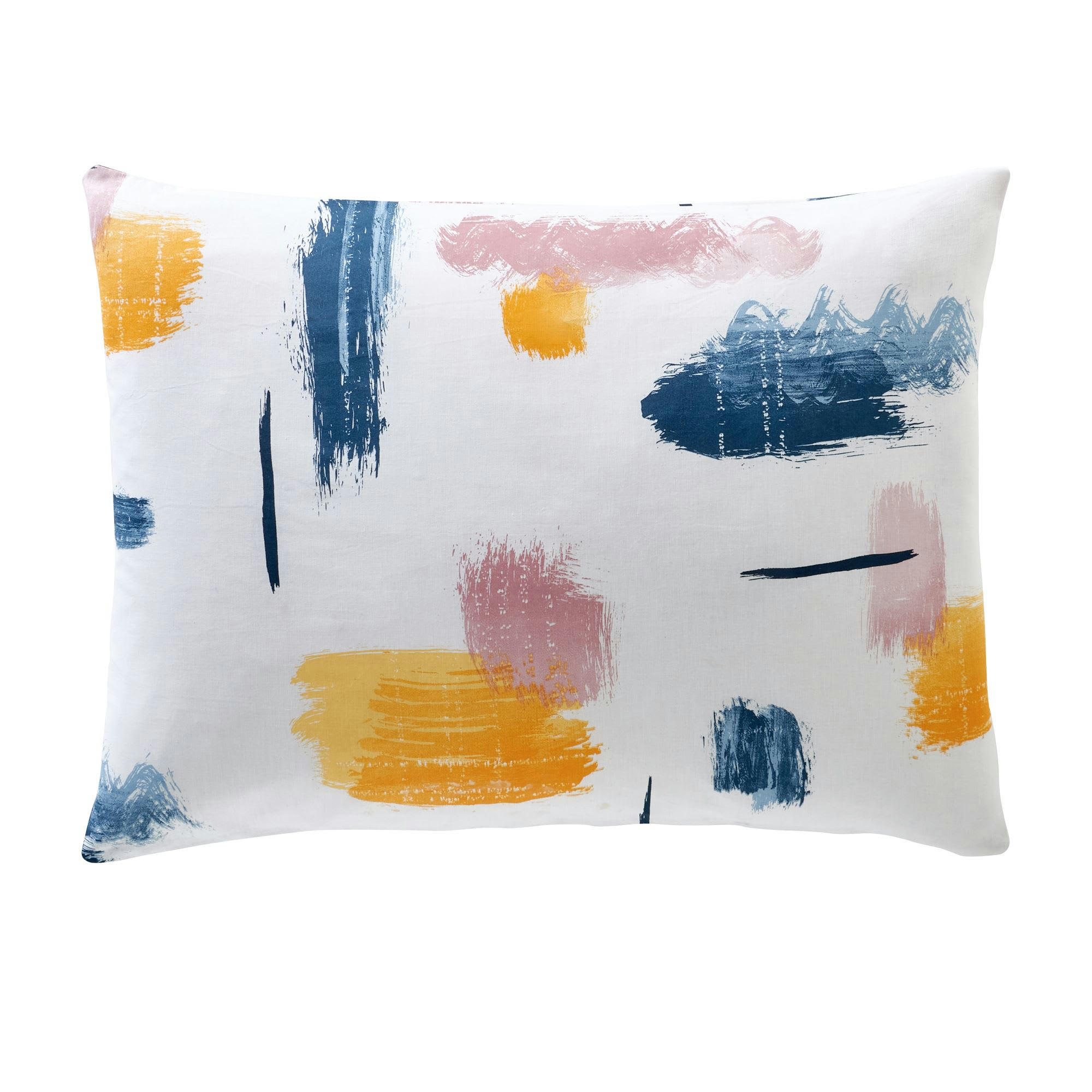 ETUDIANT - Taie sac 65x65 multicolore en coton