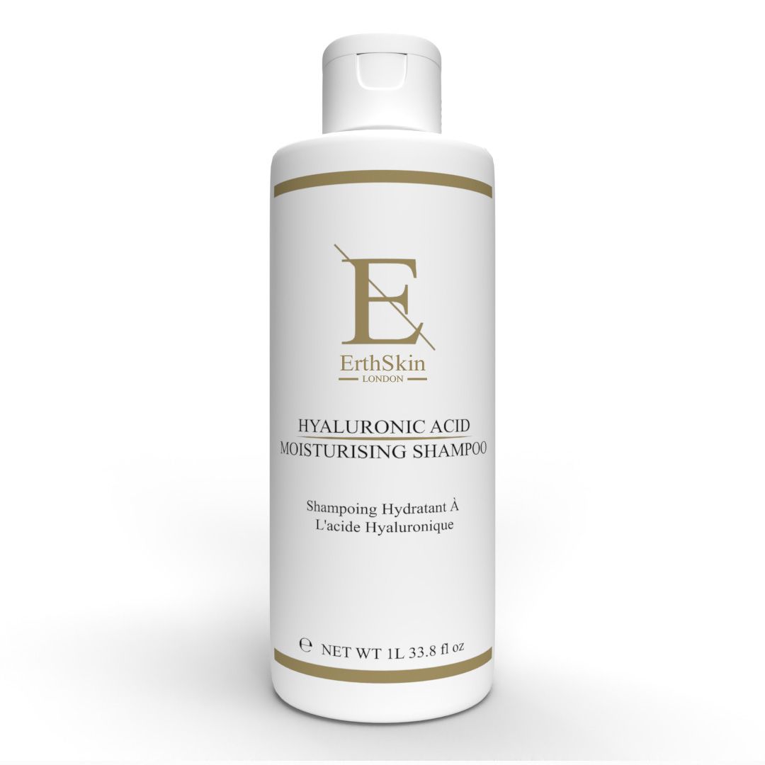Erth Skin London 2x Hyaluronic Acid Moisturising Shampoo 1L