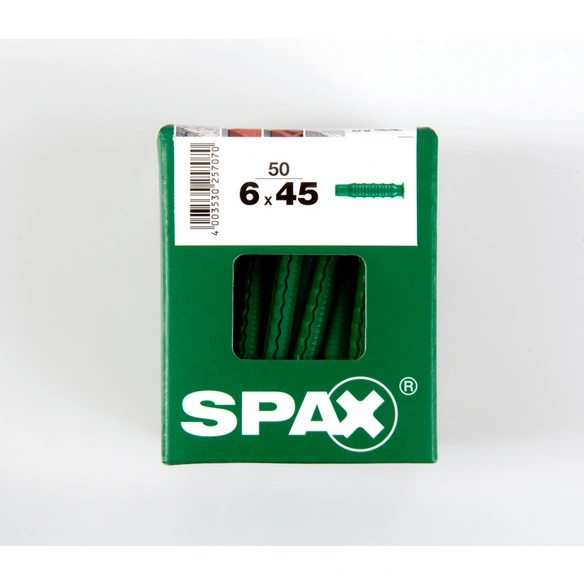 Spreizdübel, Typ-SD, Nylon, 50 Stück, 6 x 45 mm
