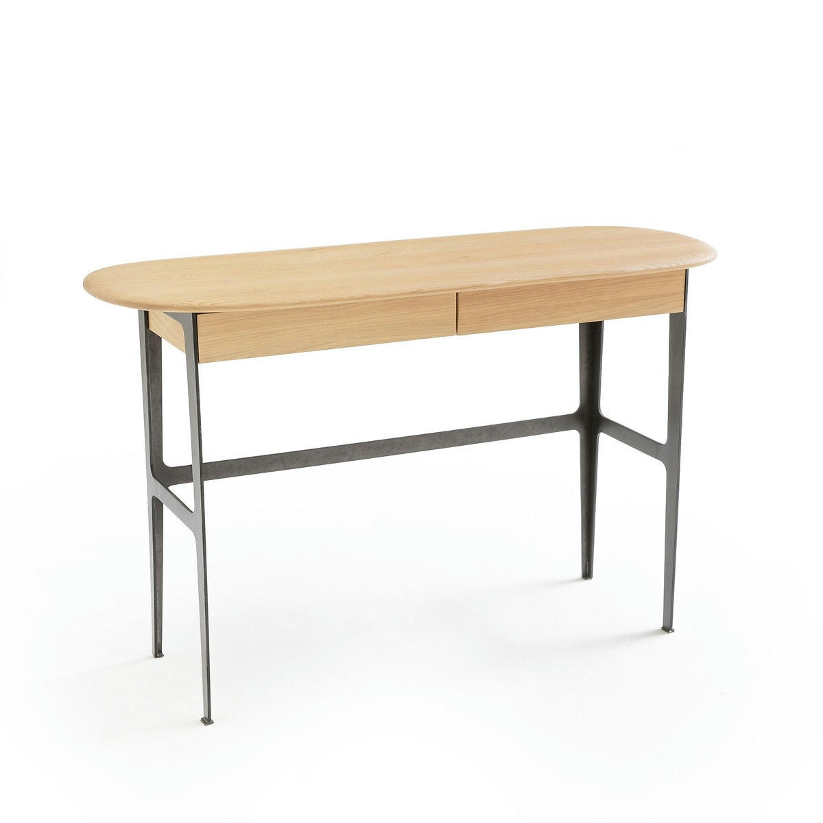 Bureau chêne massif et placage chêne, Addisson