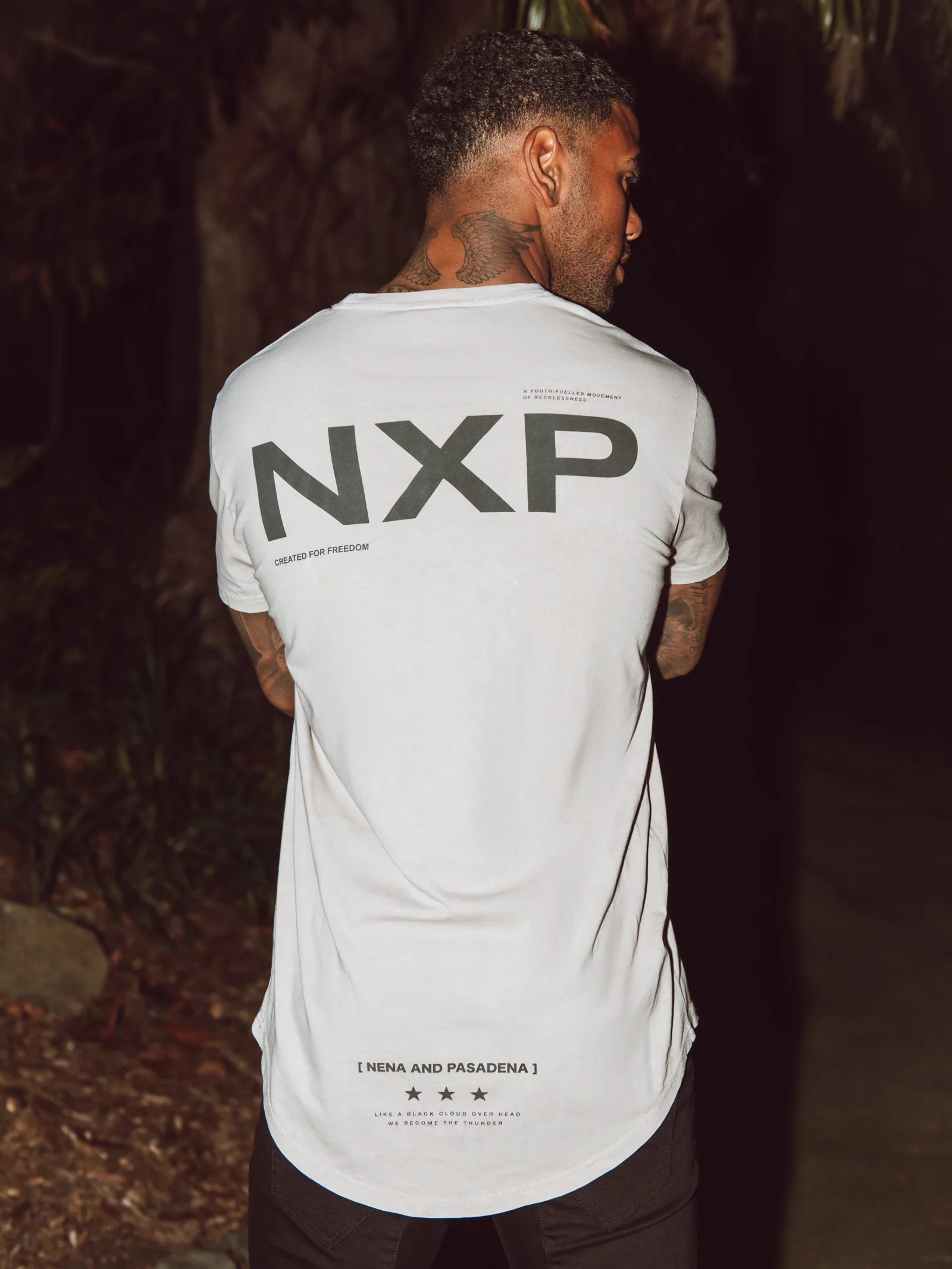 Heated Cape Back T-Shirt
