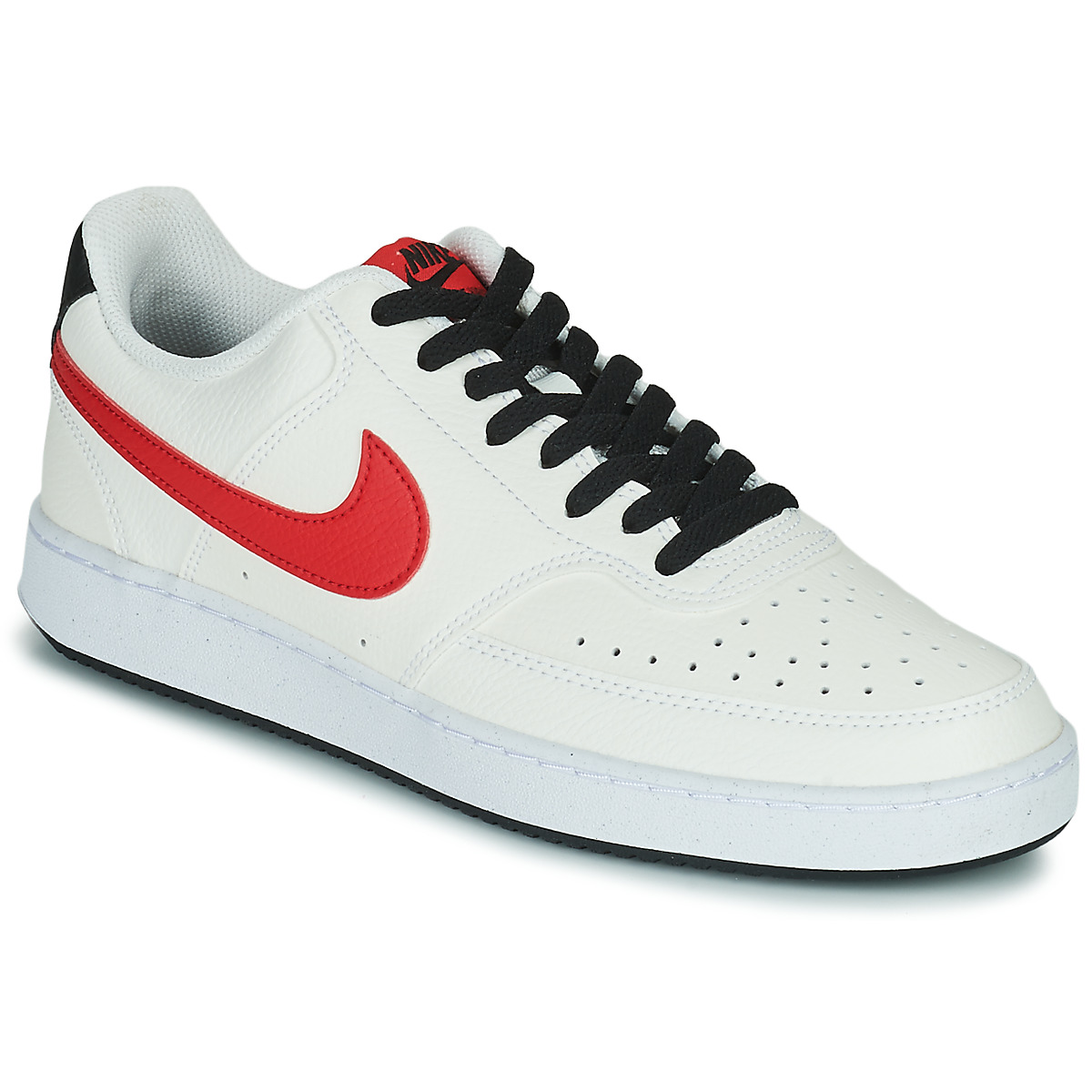 Nike - Nike Court Vision Low Next Nature - Beige / Red