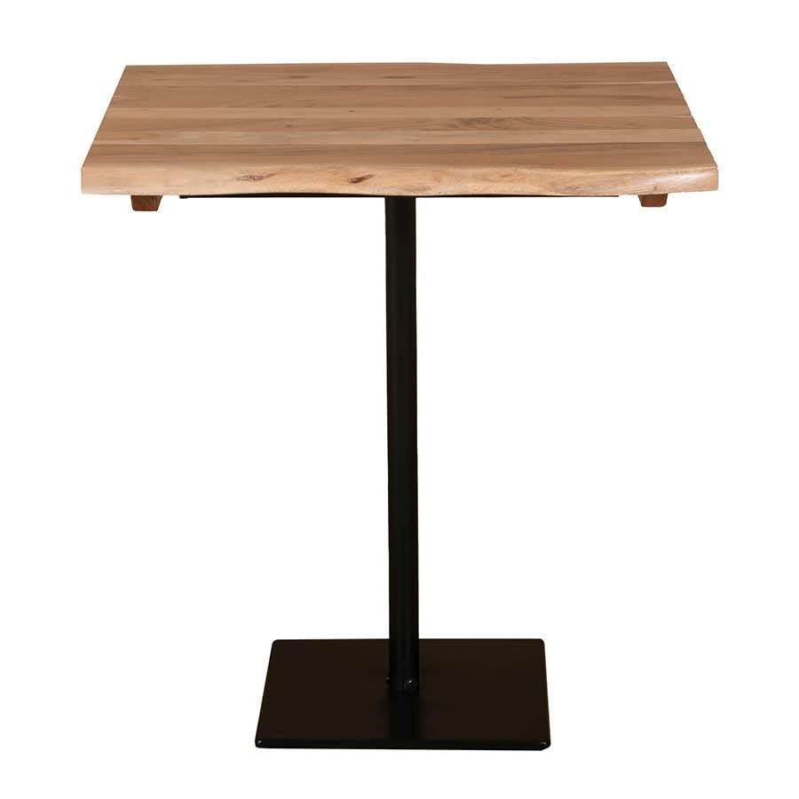 - Table en acacia 70x70x76