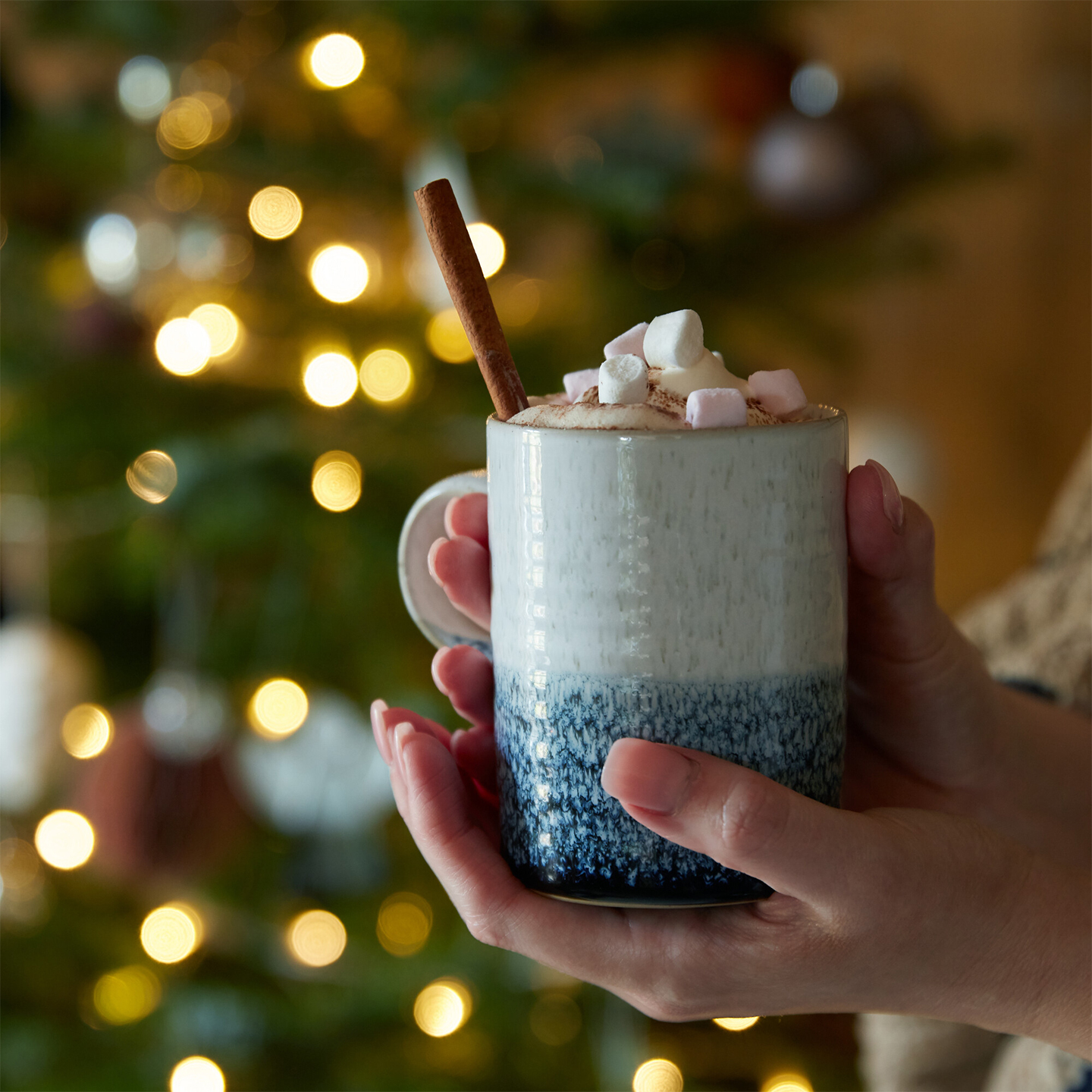 Kiln Blue Mugs - Set Of 2