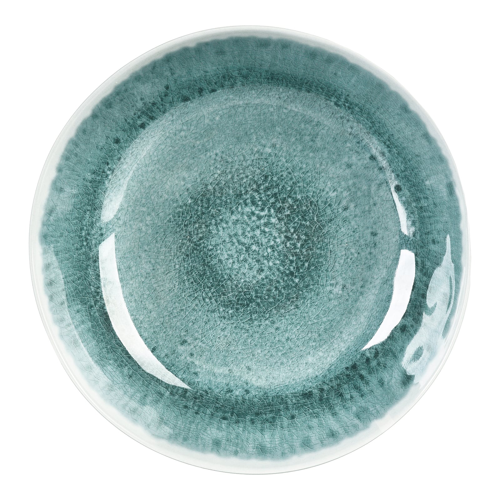 Melamin-Servierschale Veda Türkis, ⌀ 19 cm, H 50 mm