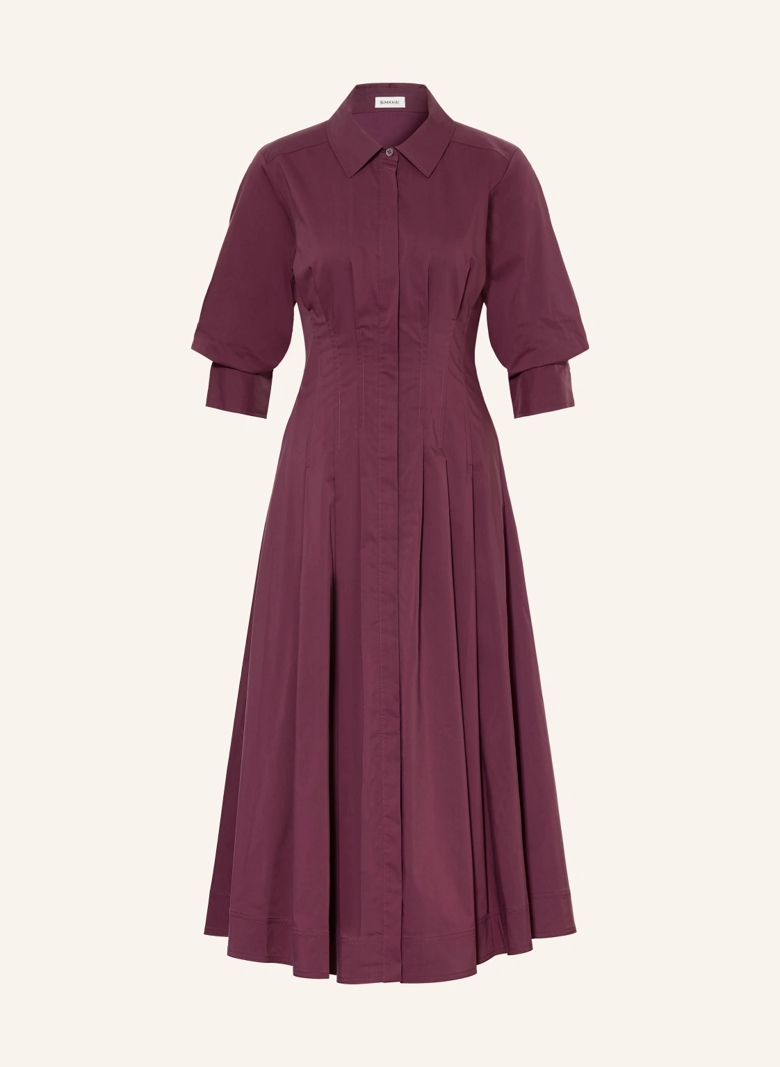 SIMKHAI Hemdblusenkleid JAZZ mit 3/4-Arm