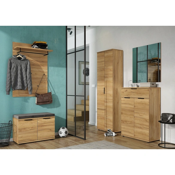 Garderobenschrank BxHxL: 59 x 199 x 34 cm