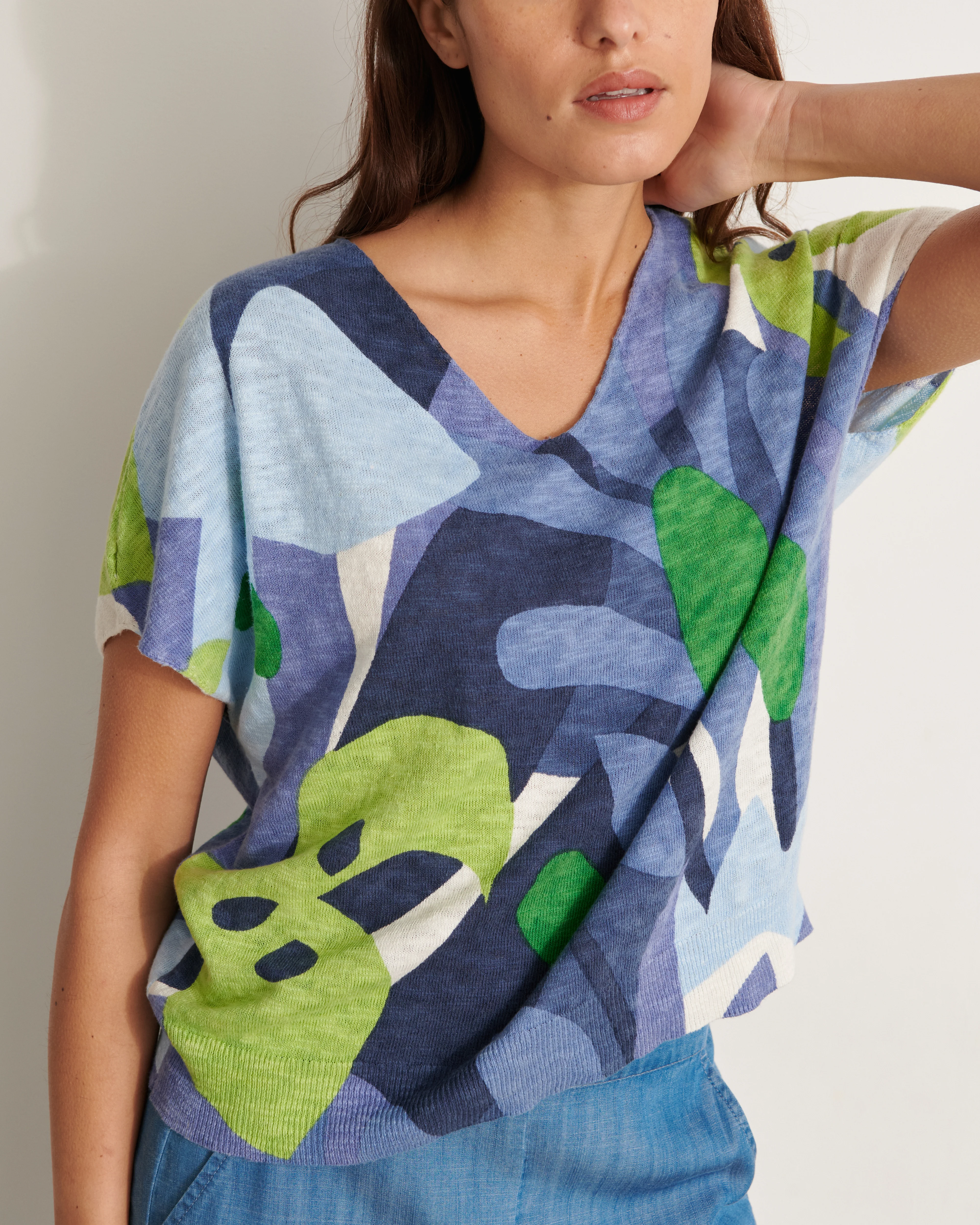 Pull imprimé ALBIZIA-NEW/11185/881