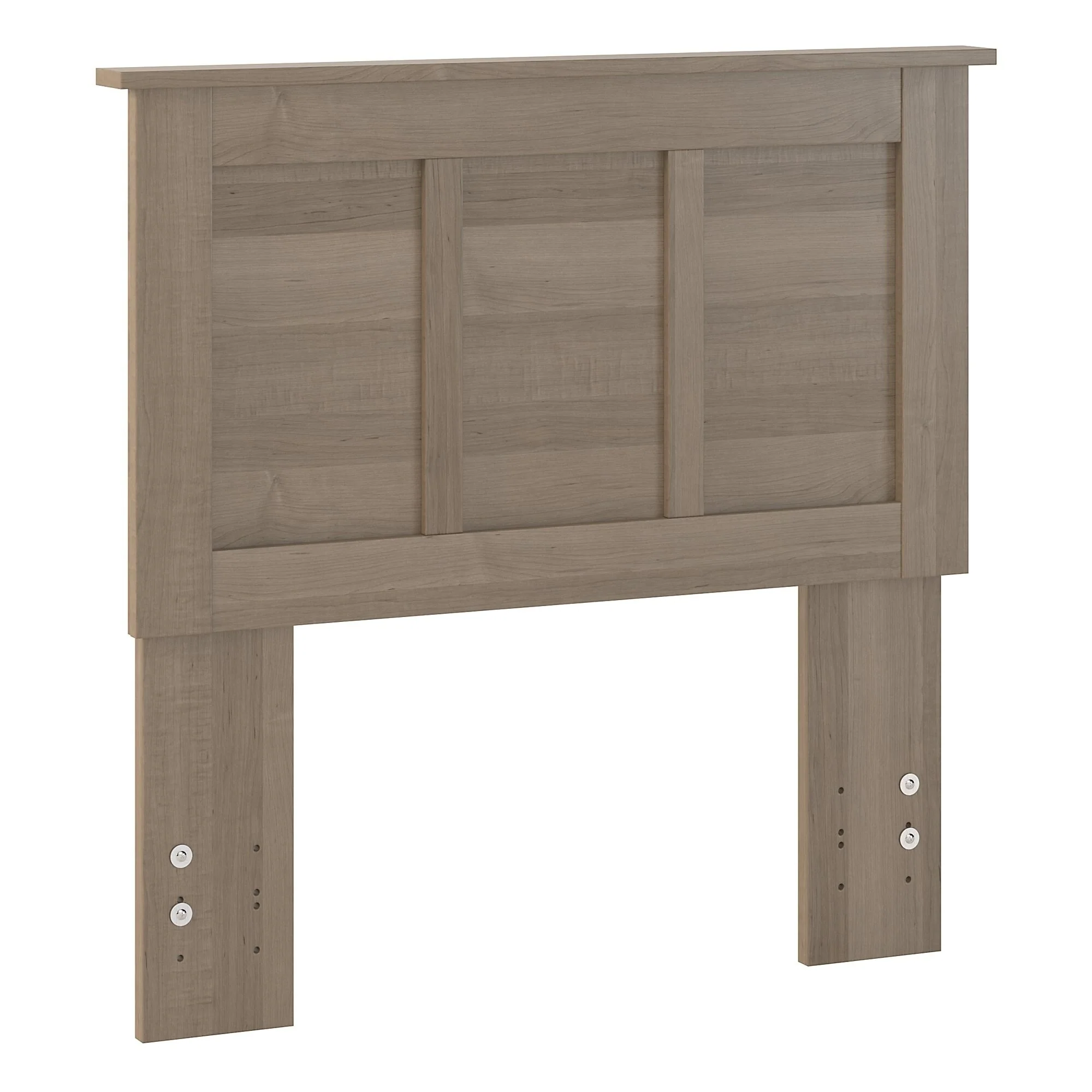 Somerset Twin Size Headboard by Bush Furniture in Ash Gray