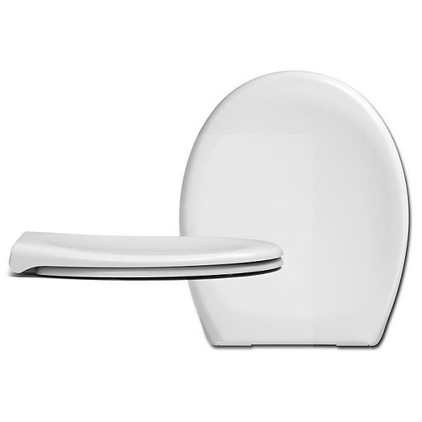 CEDO Abattant Pebble Beach blanc 46x38,3x4,9cm