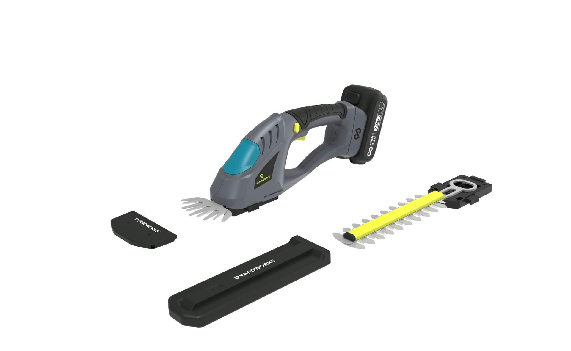 Yardworks 20V PWR POD Shrubber Kit