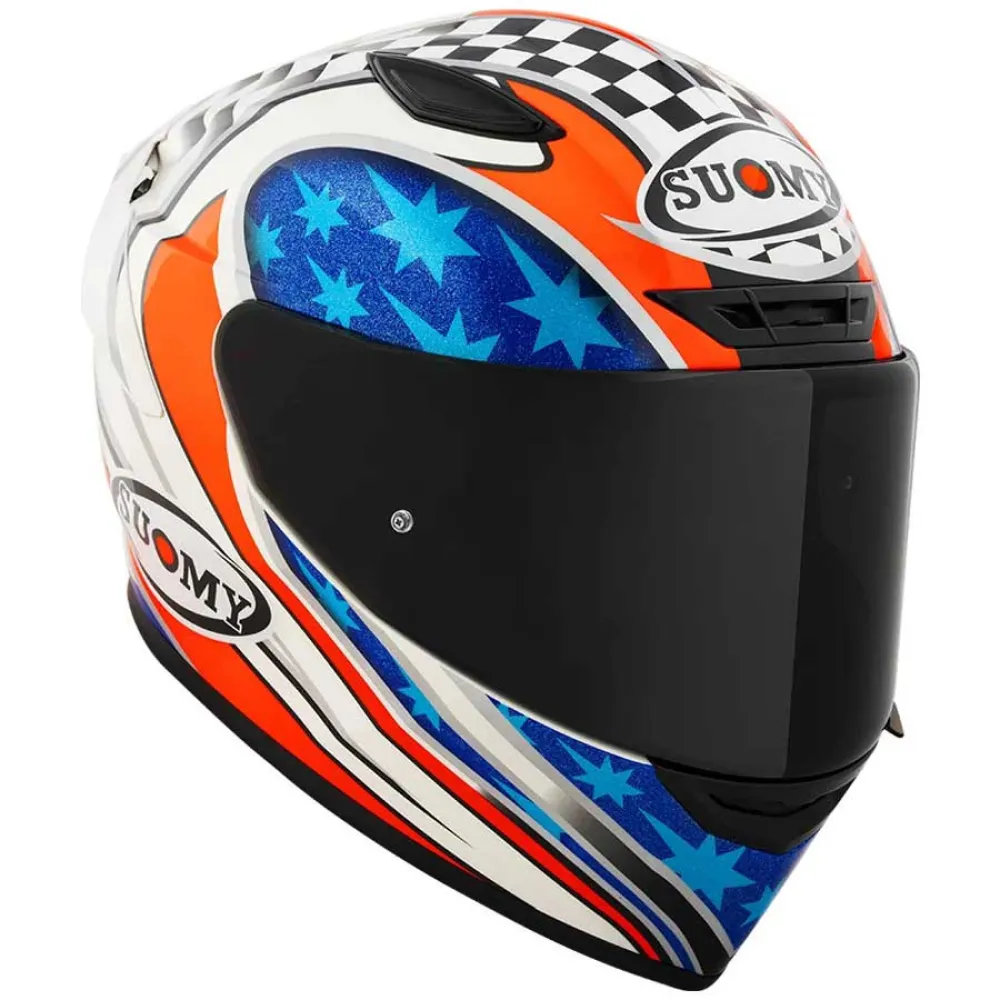 Suomy Track-1 Replica Troy Bayliss 2002 full face helmet