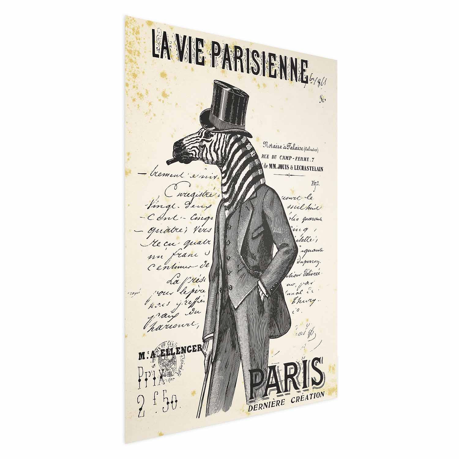 Plakat La Vie Parisienne 21x30 cm