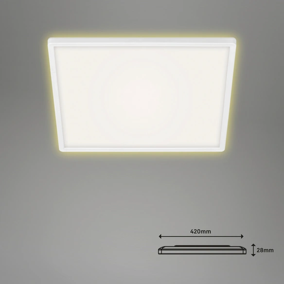 LED-Panel »SLIM«, Breite: 42 cm, 22 W, 230 V