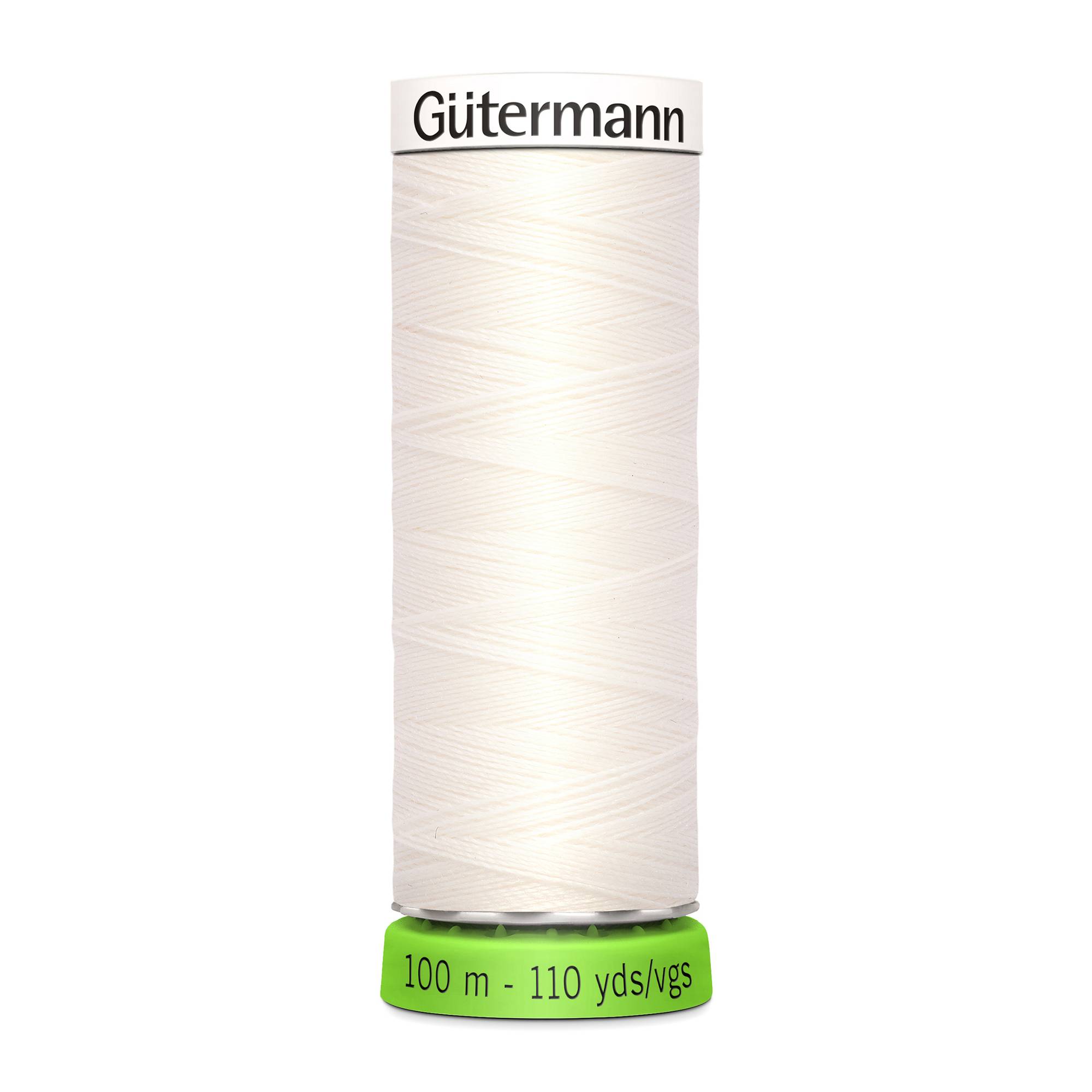 Gutermann Ivory Sew All Recycled rPET Thread 100m (111)