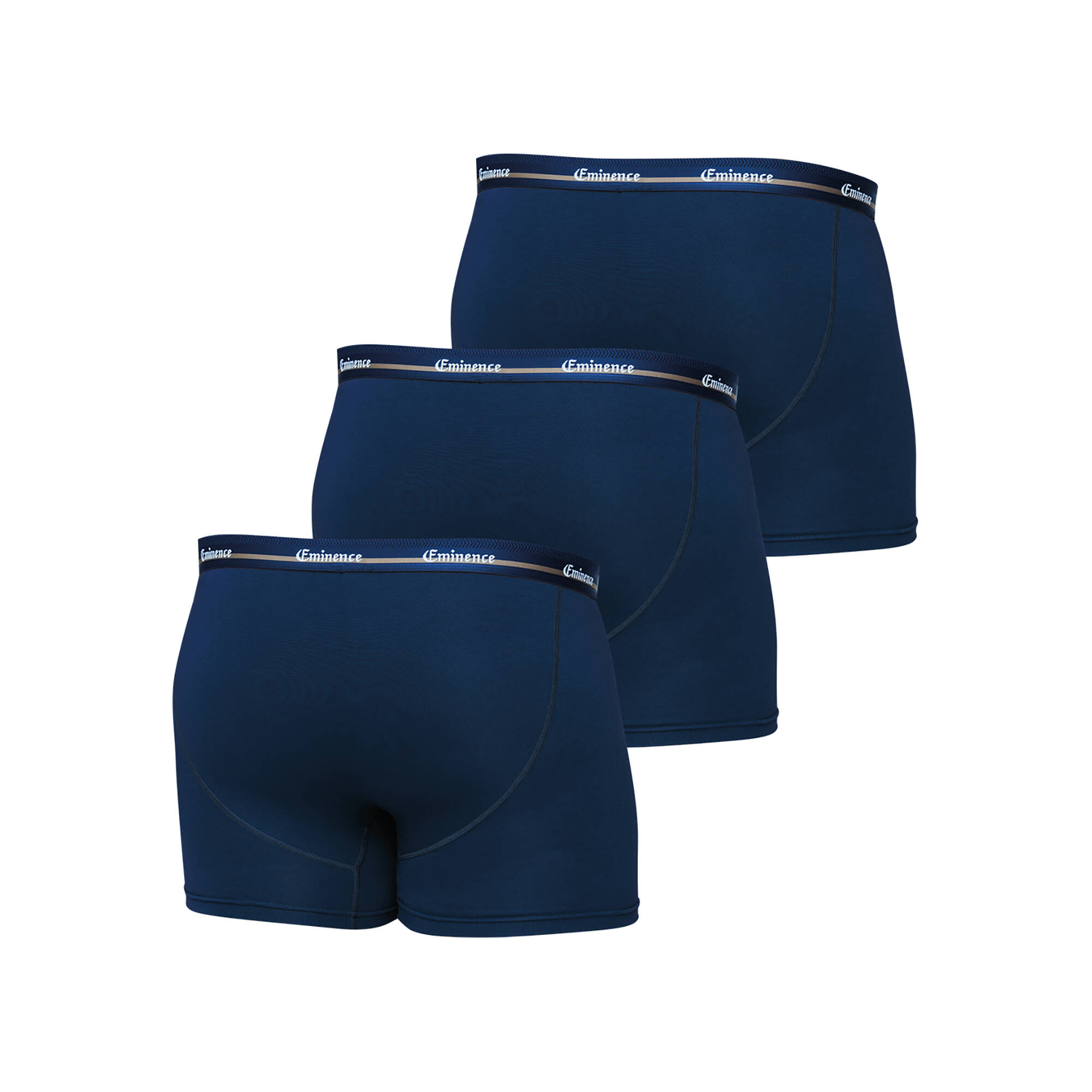 Boxer coupe grande taille - lot de 3