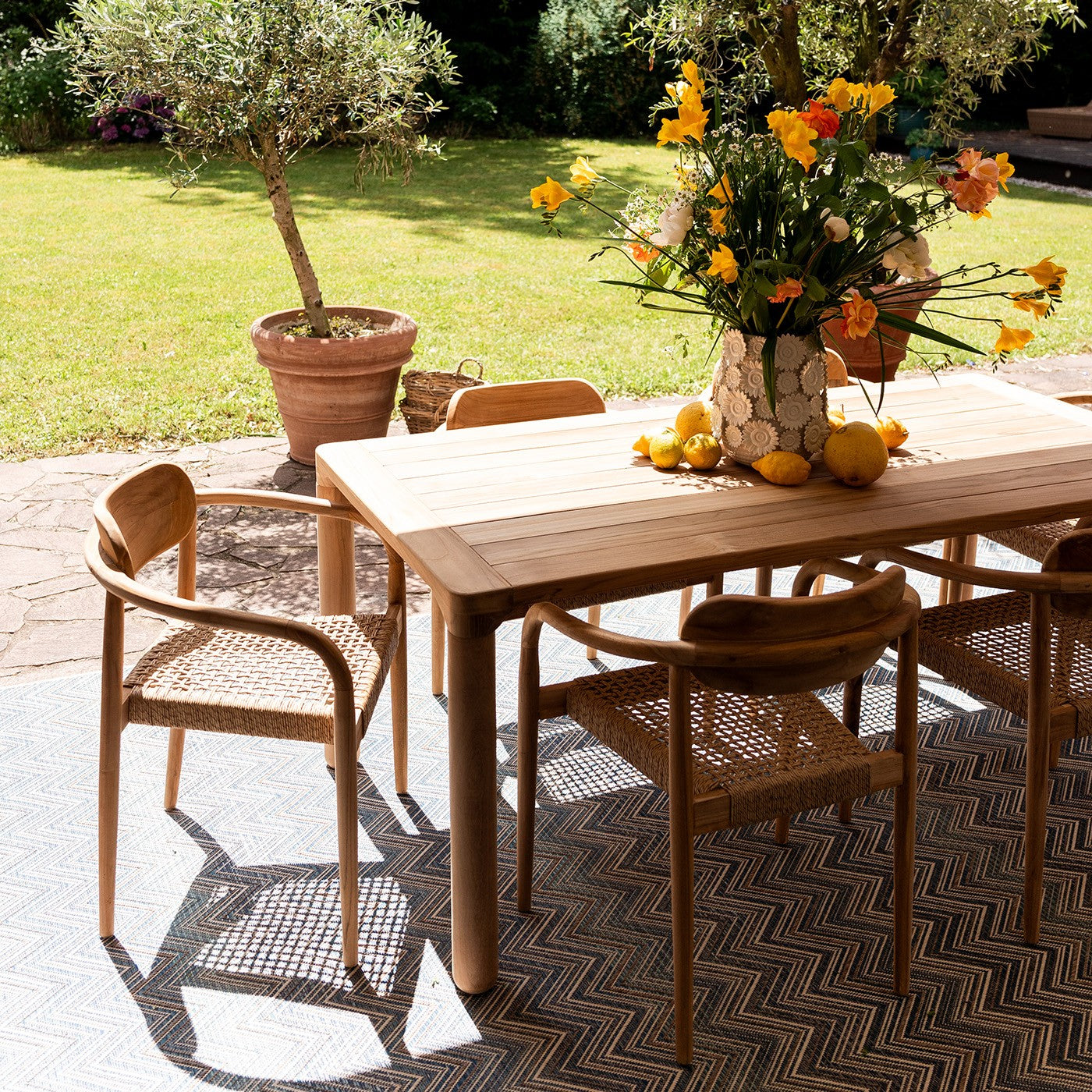 Kare Design Bella Tuintafel - 180x90cm