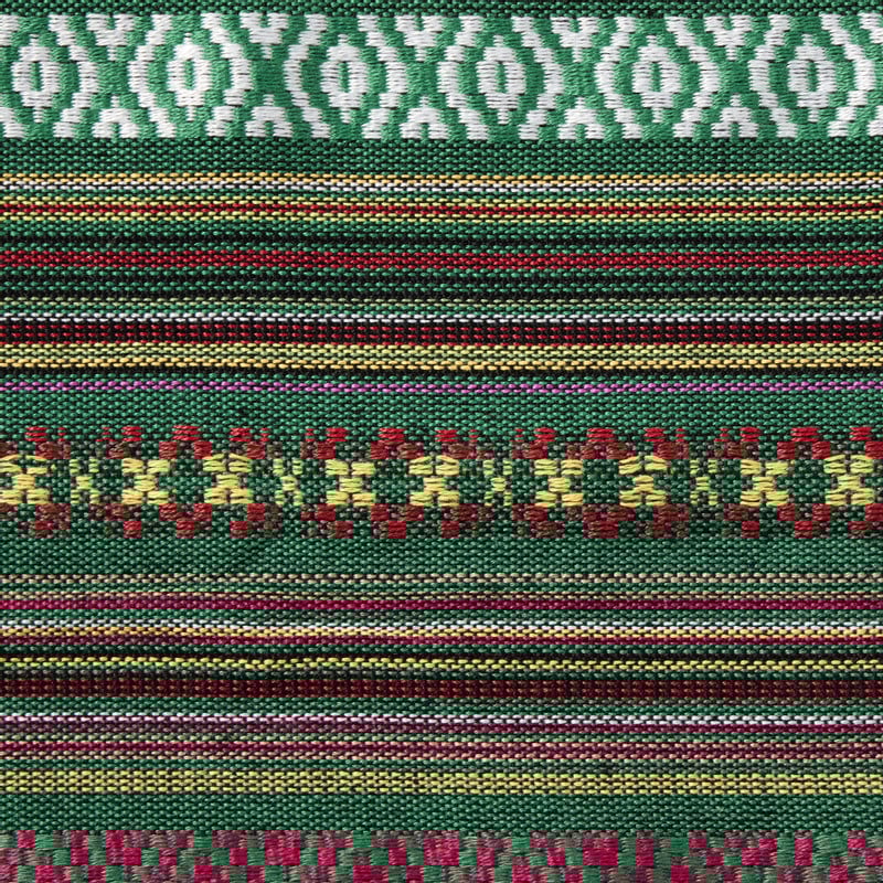 Plaid mexican- groen- 130x160 cm