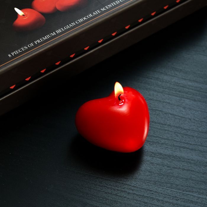 Świeczki HEART serca 4x4,5x3 cm