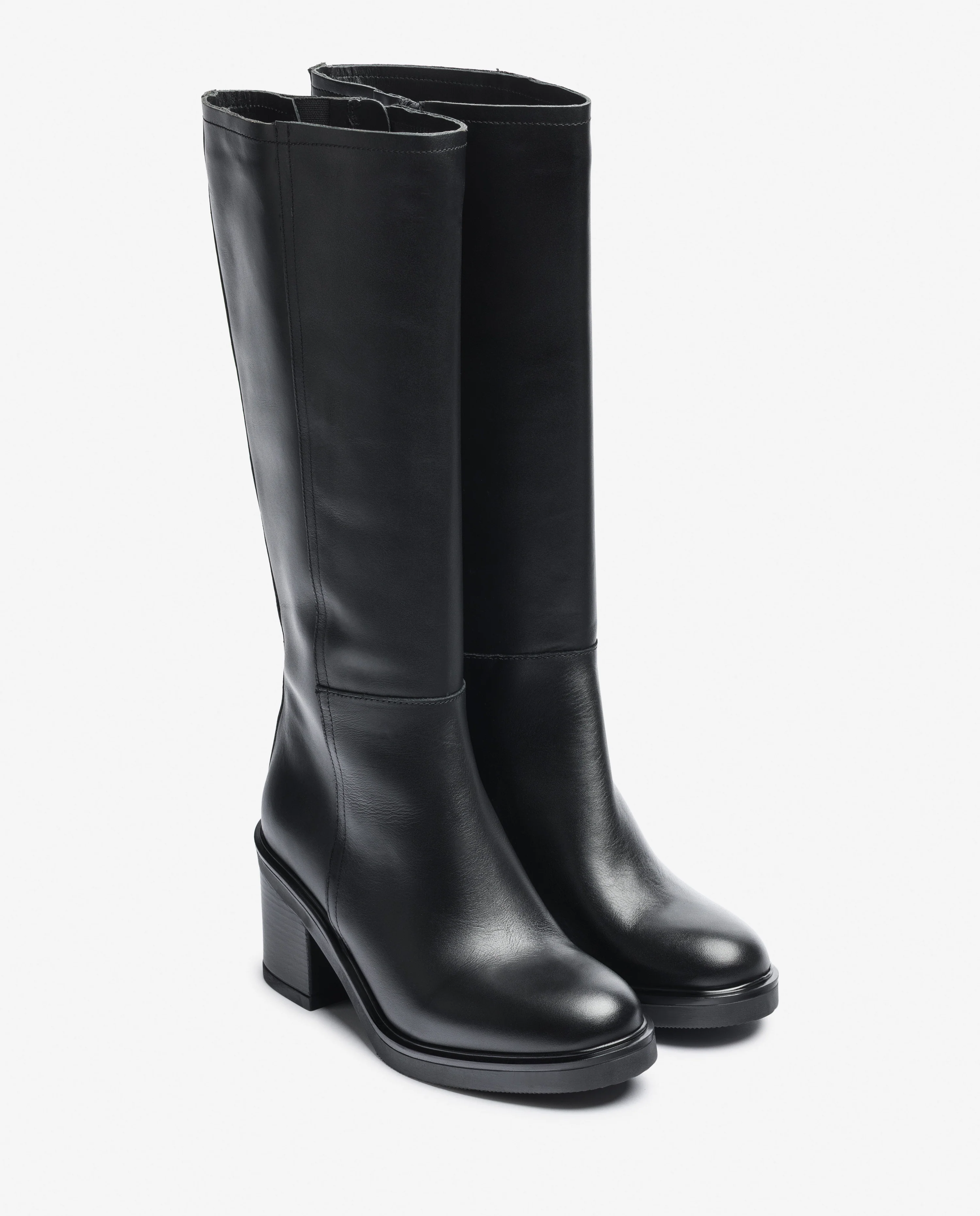 Bota de tacón MIRE-003 negro