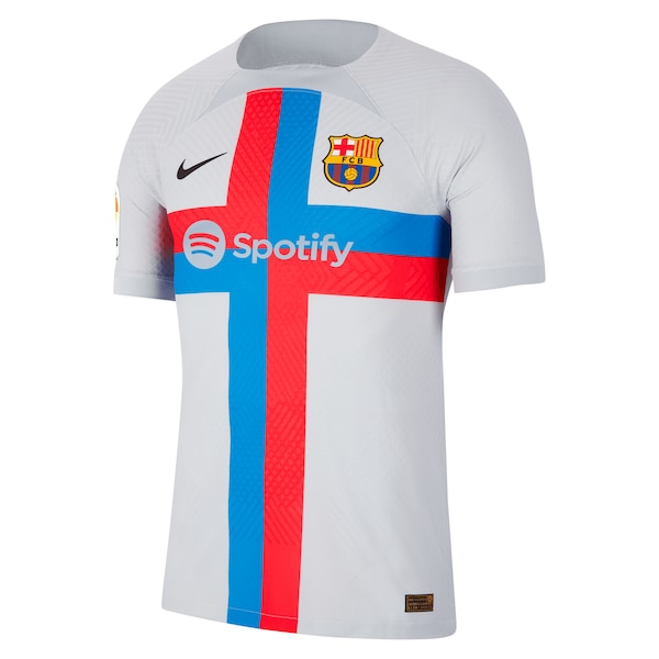 Gavi Barcelona Nike 2022/23 Third Vapor Match Authentic Player Jersey - Gray