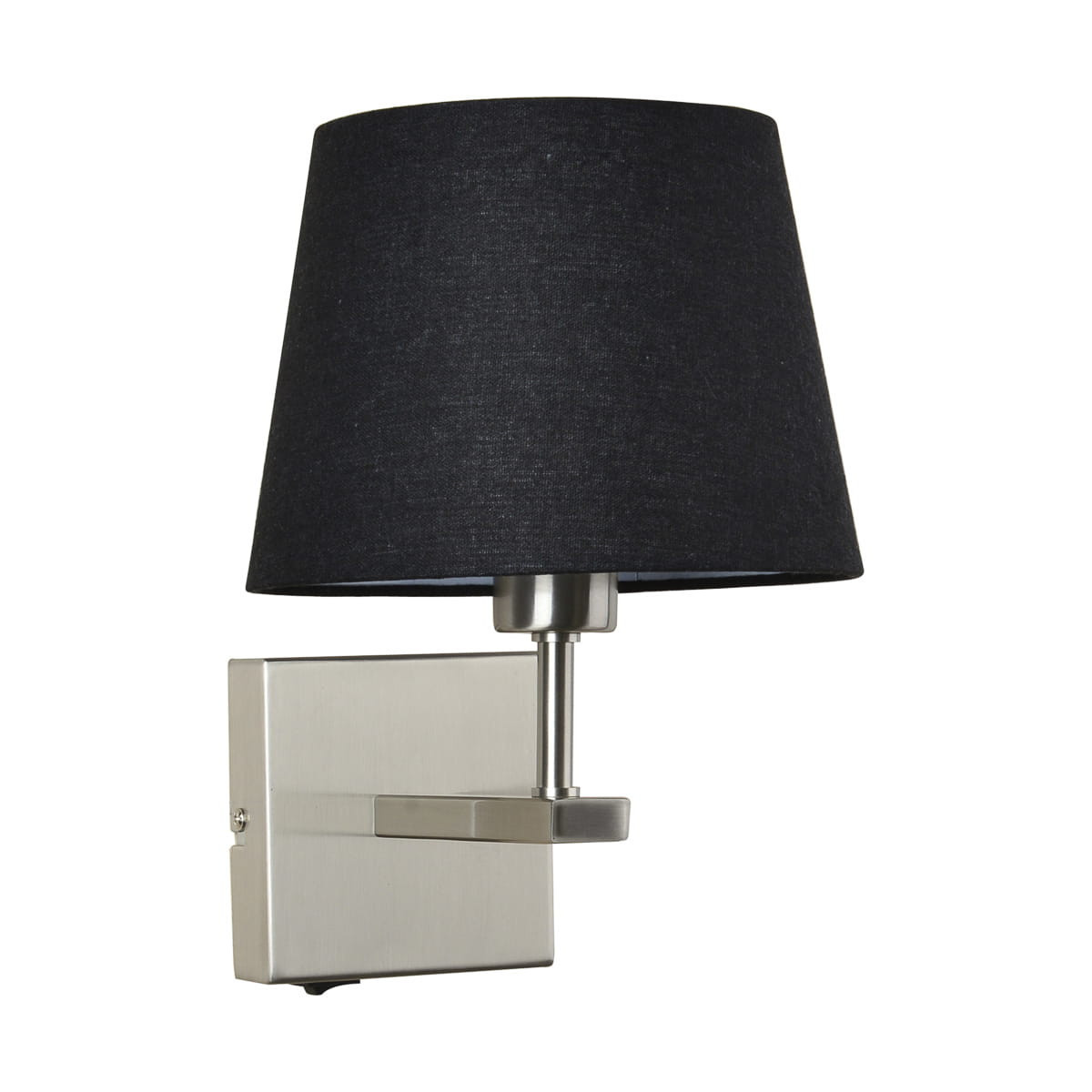 Kinkiet srebrno-czarny-biały NORTE 1xE27x60W wym:29x23x23cm IP20 Italux