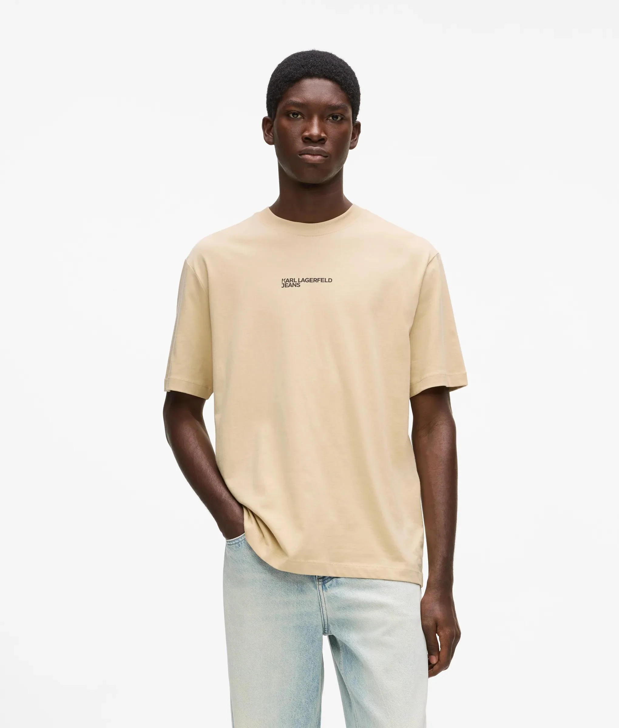 T-shirt régulier avec logo Frame