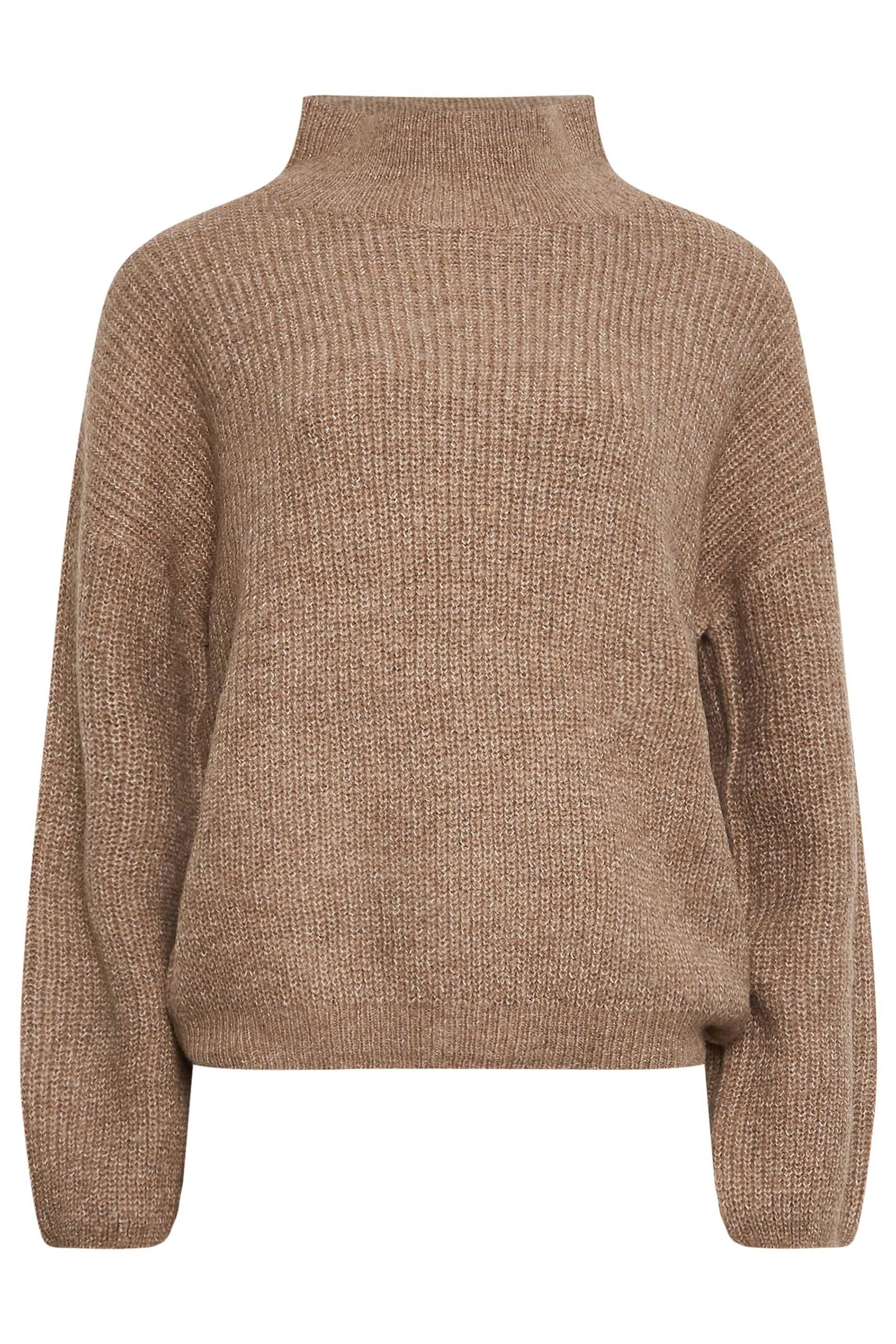 Long Tall Sally Tall Funnel Neck Knitted Jumper