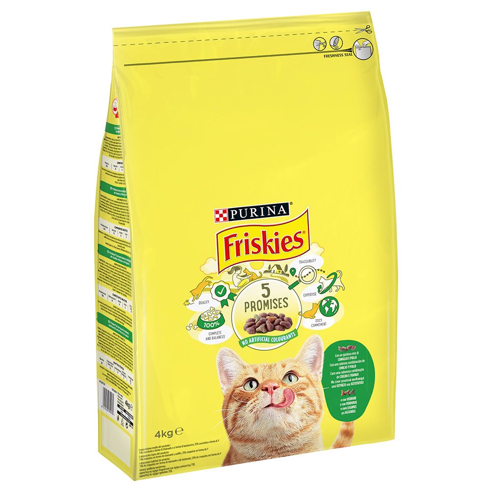 PURINA Friskies Cat with Rabbit, Chicken & Vegetables