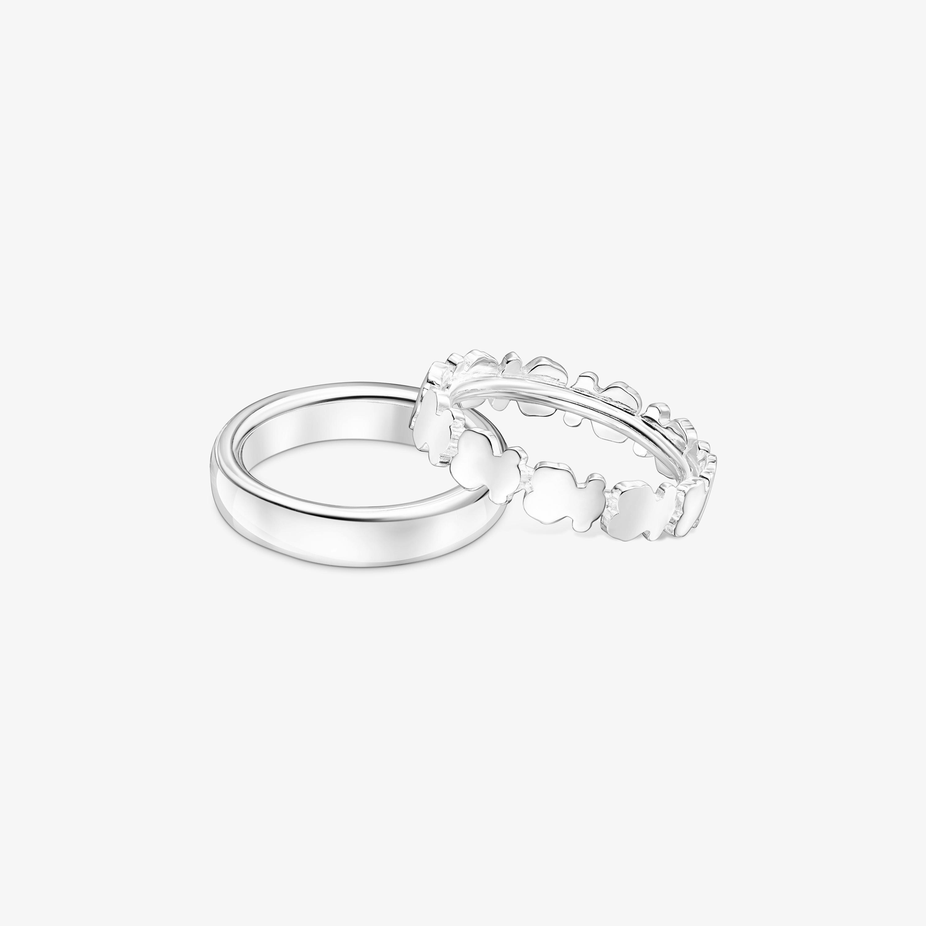 Pack de Anillos de plata Straight