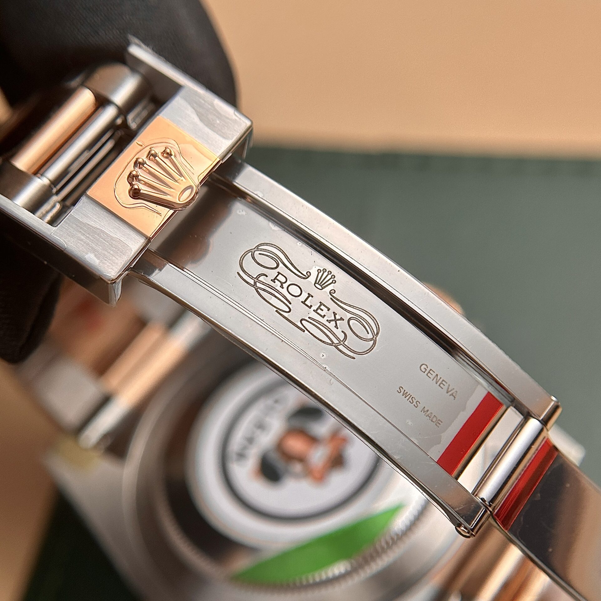 Rolex GMT-Master II 126711CHNR Root Beer SS/RG Plated Black Dial 40mm Oyster Super Clone