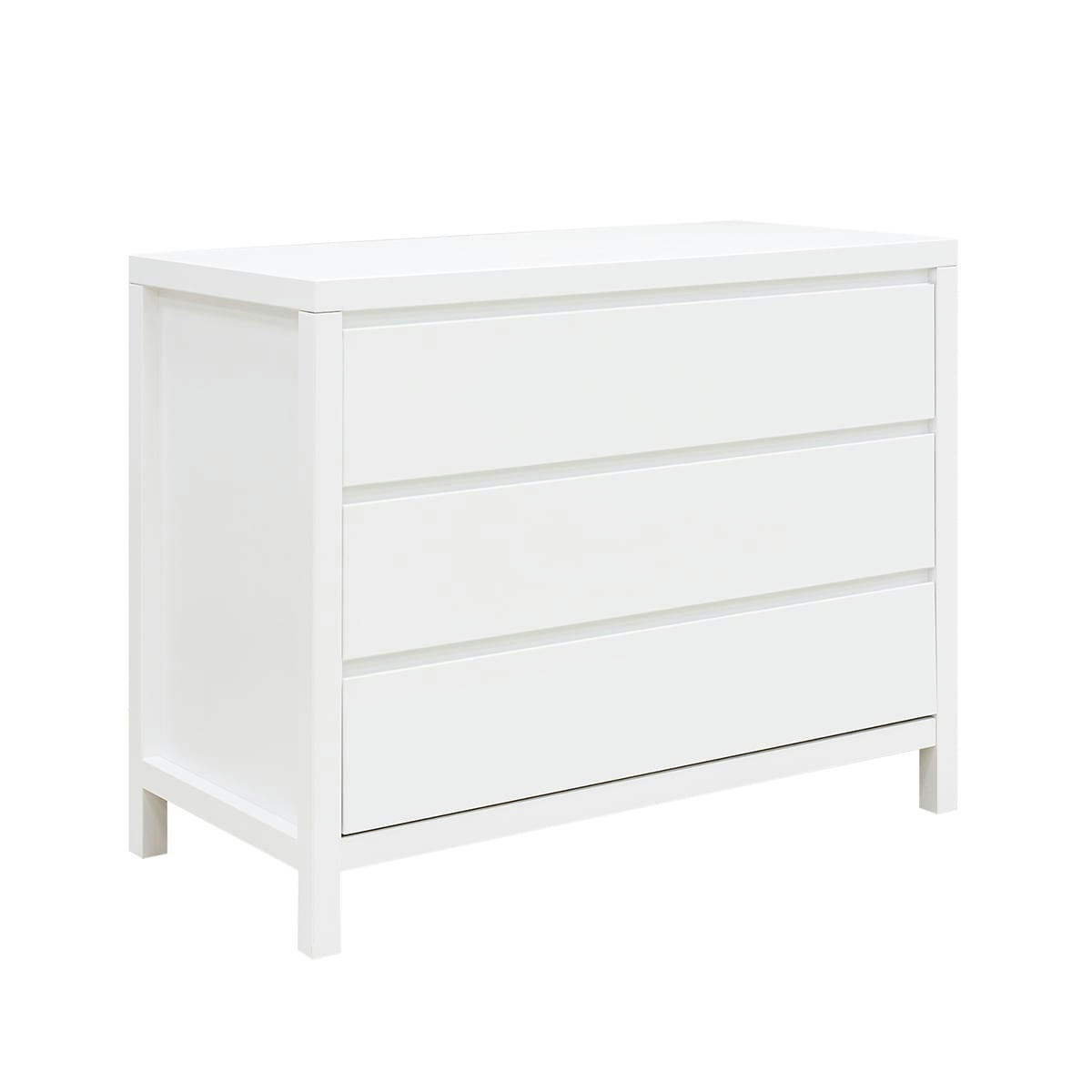 CORSICA - Commode 3 tiroirs blanc