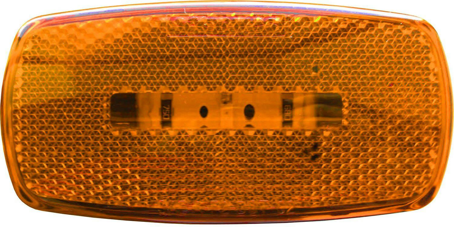 Optronics MC32AB LED Marker Rectangle RV Light, Yellow
