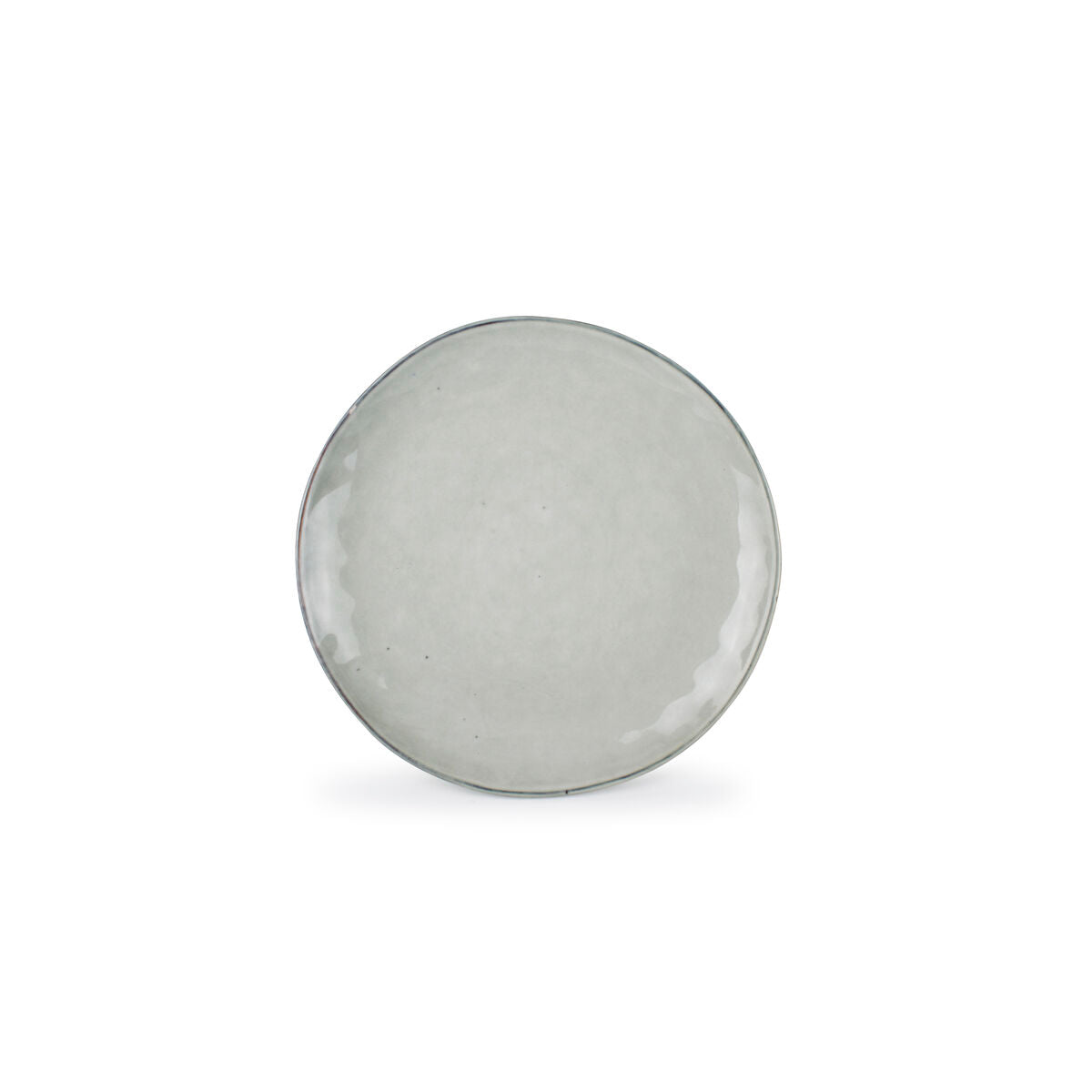 Salt & Pepper - Plat bord 28cm coupe groen Artisan - Set van 4