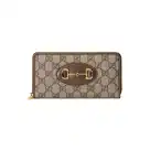 Gucci Unisex Gucci 1955 Horsebit Zip Around Wallet