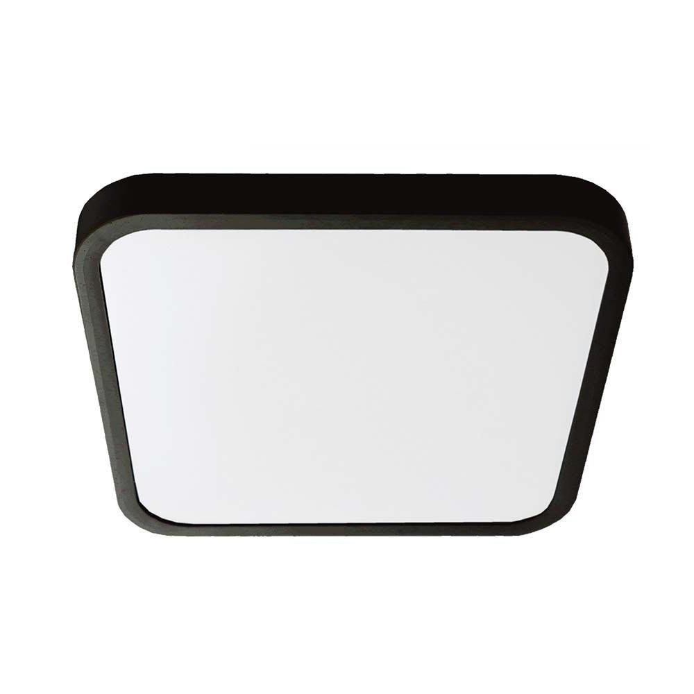 Plafon VT-8630Bkwadratowy czarno-biały LED 1x48W 42cm 5160lm IP44 V-TAC