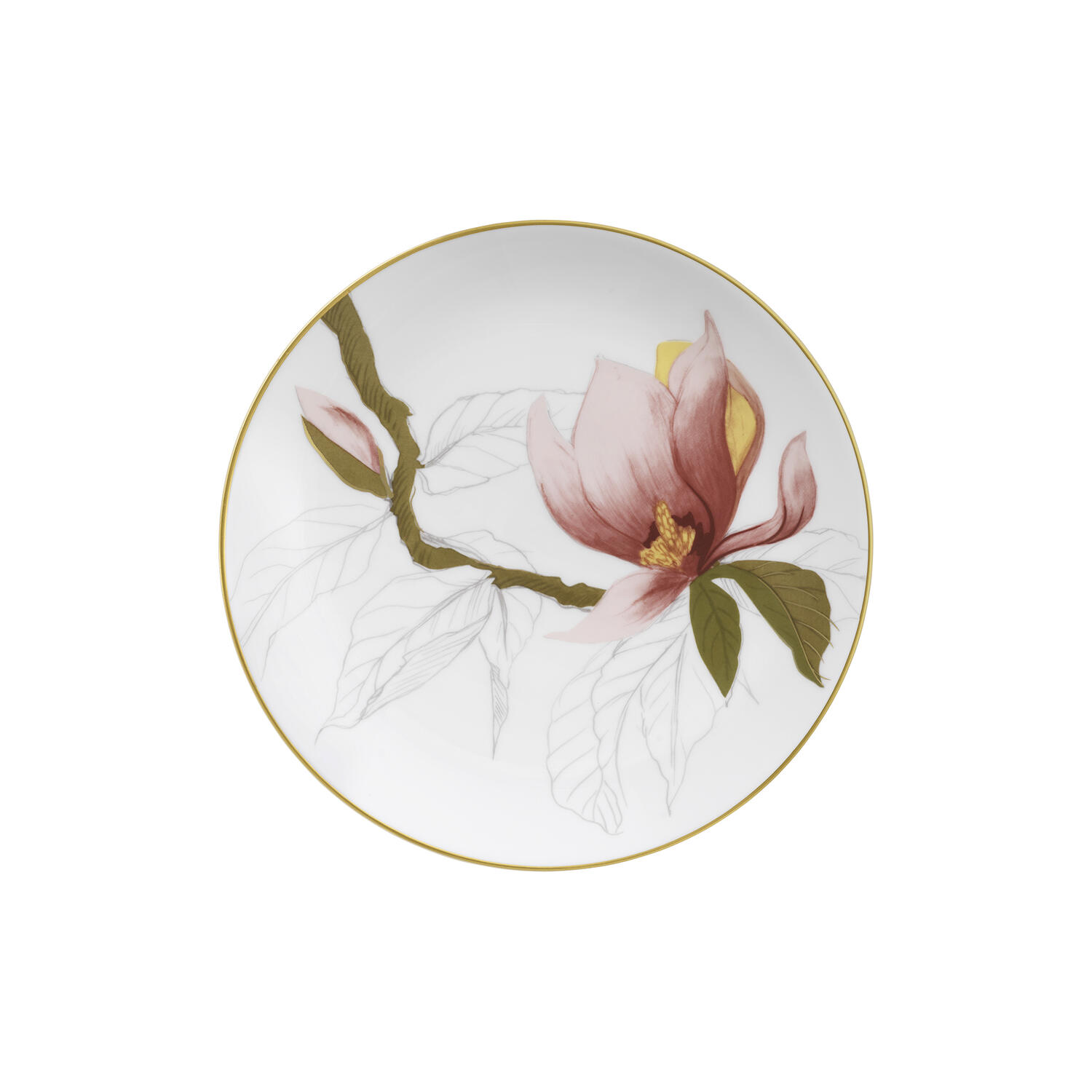 Flora tallerken ø 19 cm, magnolia