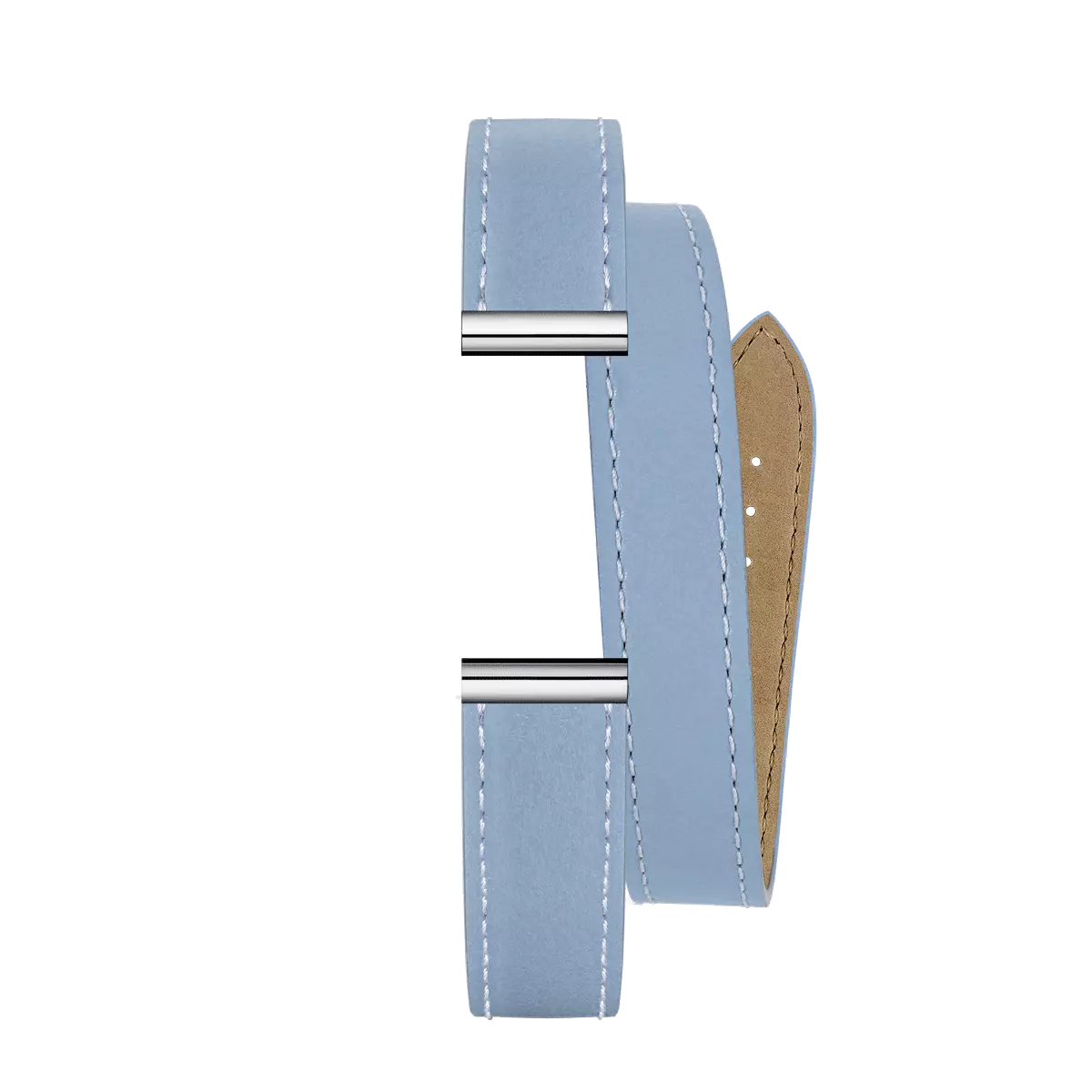 ANTARÈS – BRACELET DOUBLE – BLEU ARCTIQUE
