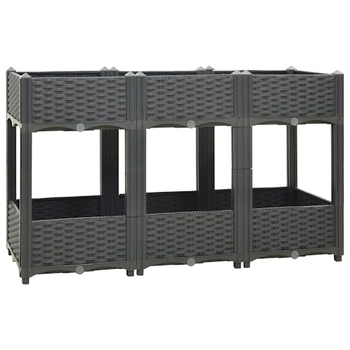 NNEVL Raised Bed 120x40x71 cm Polypropylene